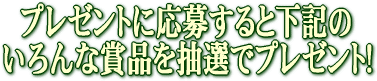 プレゼント